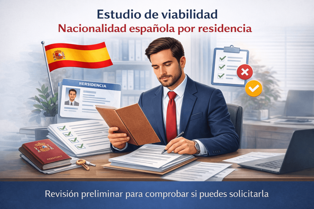 Revisión de nacionalidad española por residencia y análisis de viabilidad del expediente